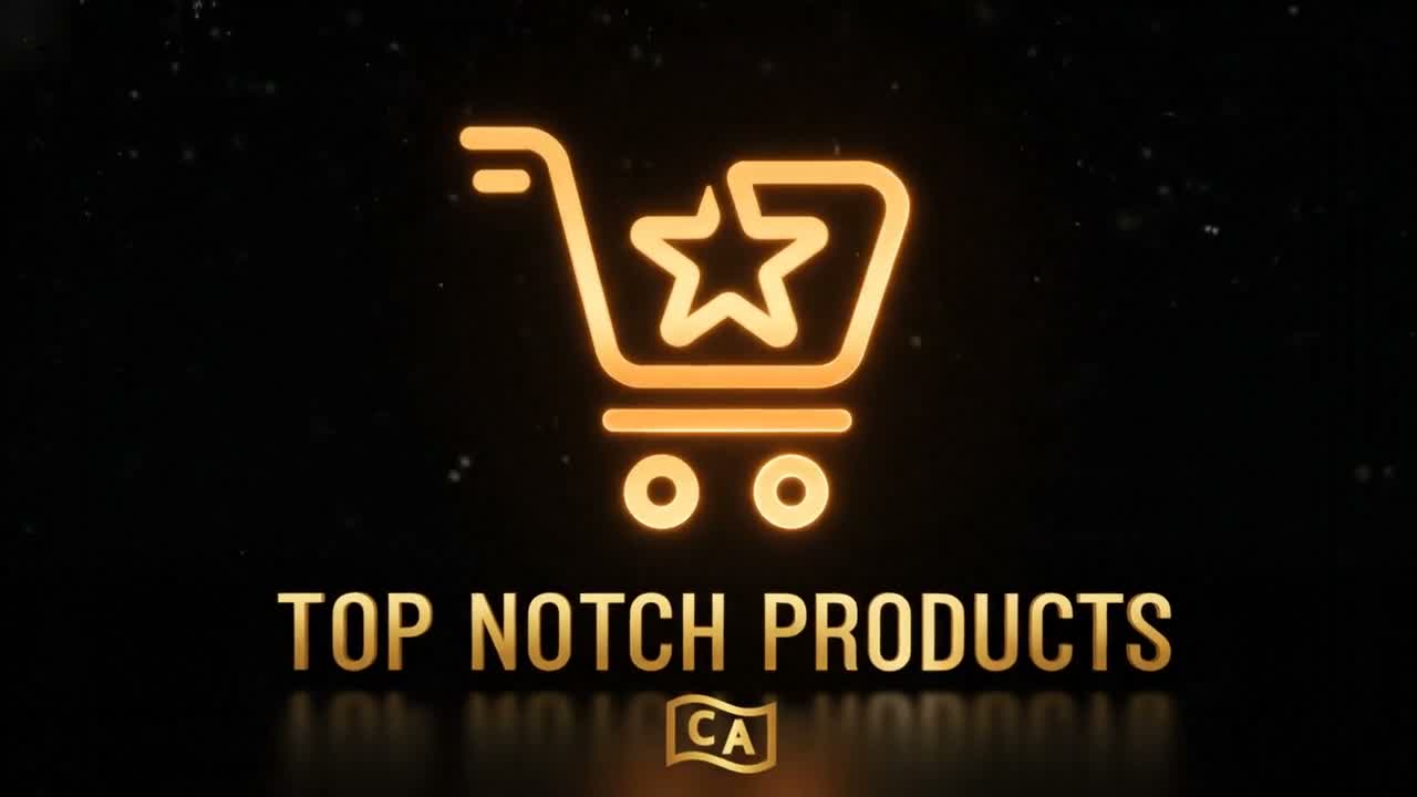 Top Notch Products Canada — gold shopping cart and star